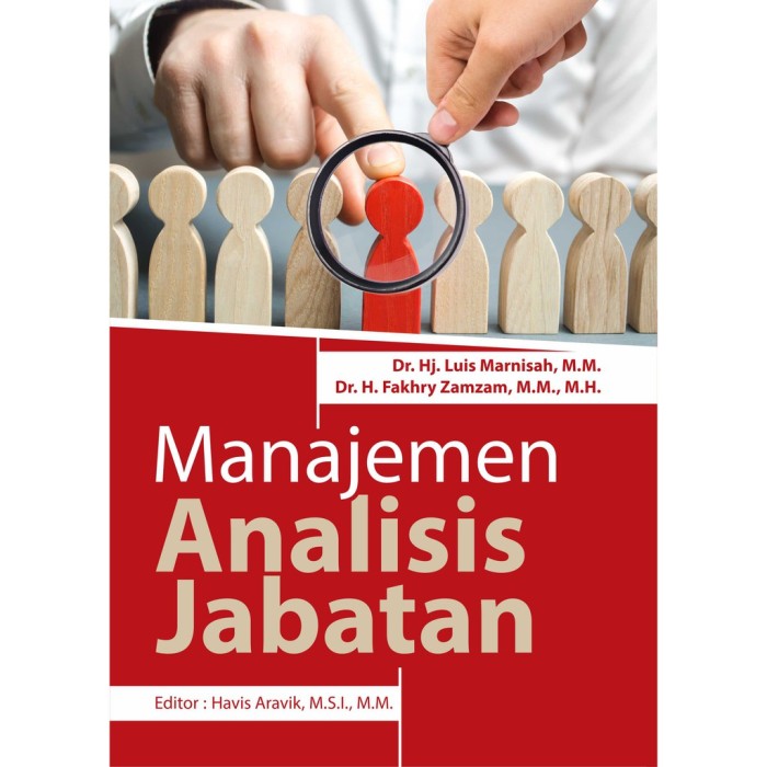 Manajemen Analisis Jabatan
