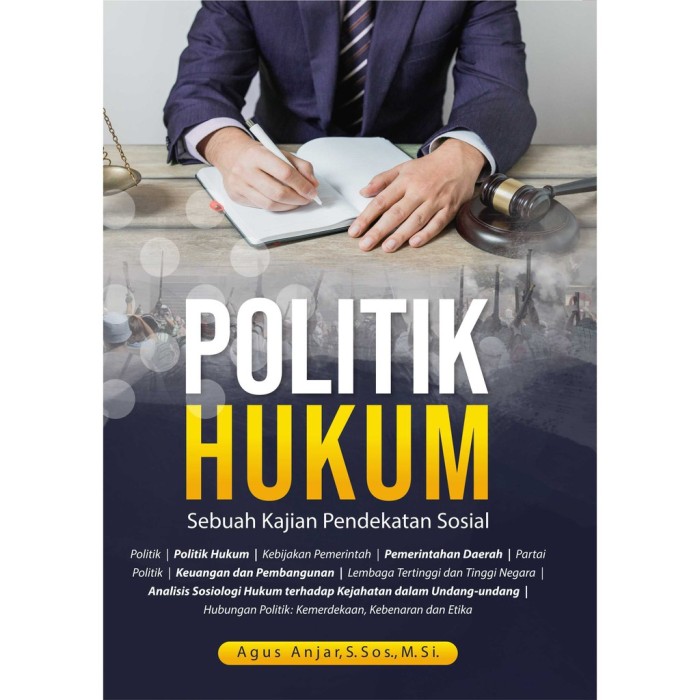 Buku Politik Hukum Sebuah Kajian Pendekatan Sosial