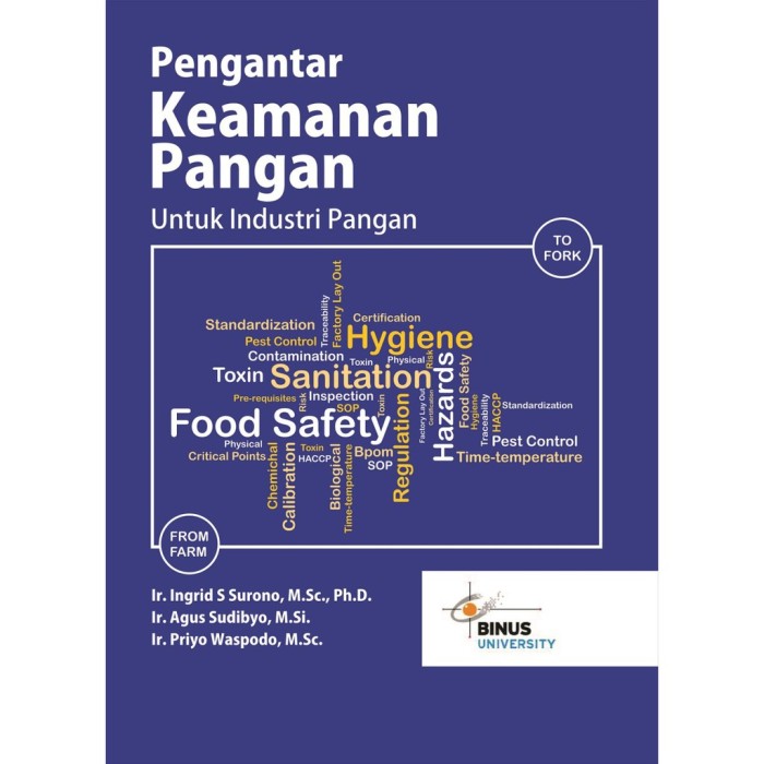 Pengantar Keamanan Pangan Untuk Industri Pangan