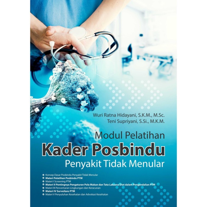 Modul Pelatihan Kader Posbindu Penyakit Tidak Menular FC