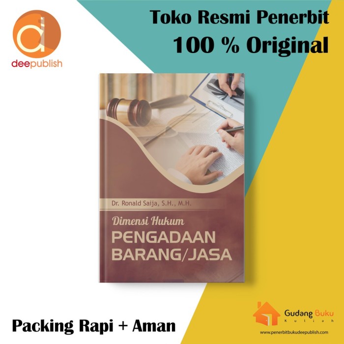 Dimensi Hukum Pengadaan Barang/Jasa al