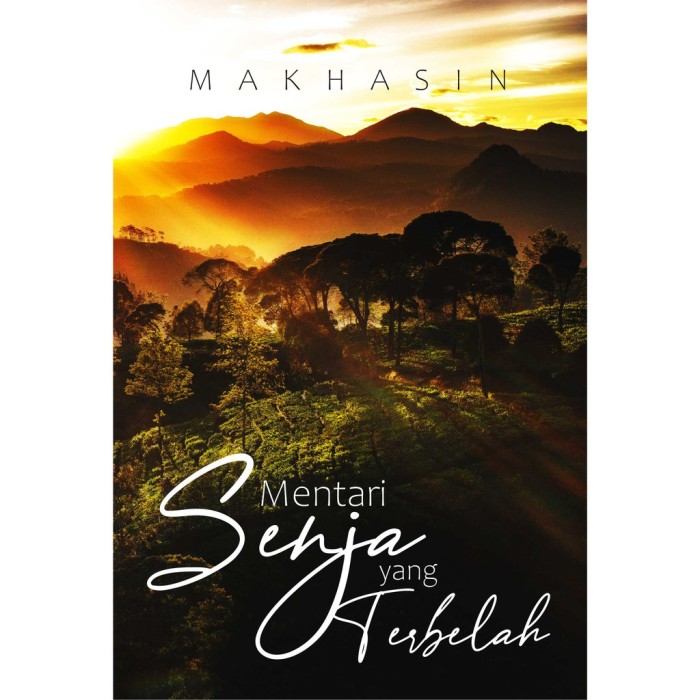 Novel Mentari Senja Yang Terbelah - Makhasin - Deepublish
