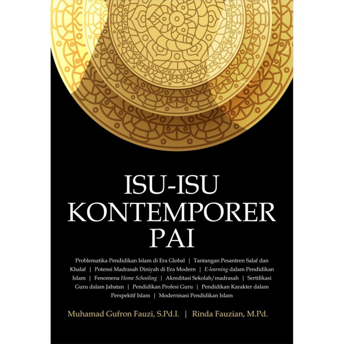Isu-Isu Kontemporer PAI - Muhammad Gufron Fauzi - Deepublish