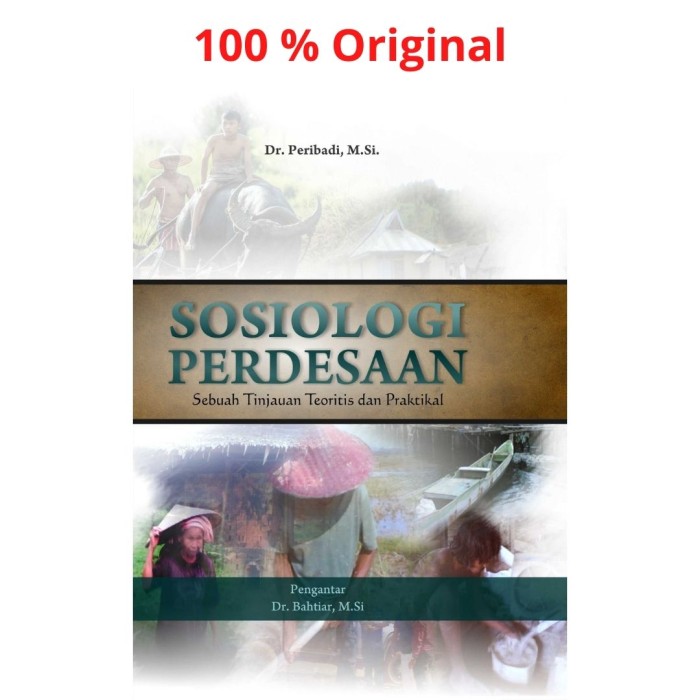 Sosiologi Perdesaan Sebuah Tinjauan Teoritis Dan Praktikal - Ori