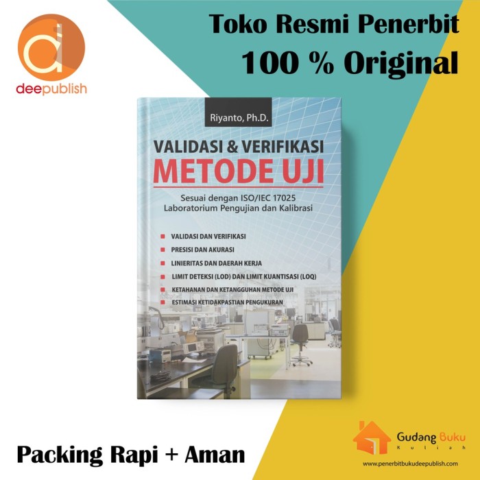 Validasi & Verifikasi Metode Uji - Riyanto - Deepublish