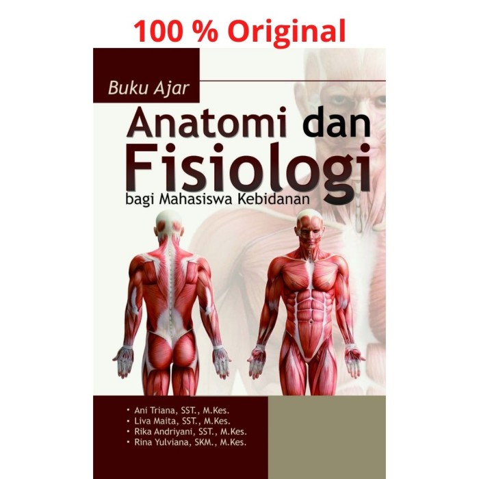 Buku Ajar Anatomi dan Fisiologi bagi Mahasiswa Kebidanan