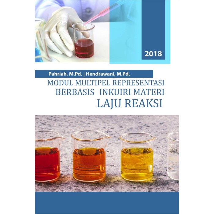 Modul Multipel Representasi Berbasis Inkuiri Materi Laju Reaksi