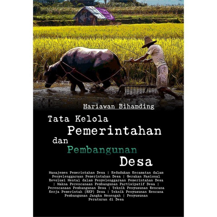 Tata Kelola Pemerintahan dan Pembangunan Desa