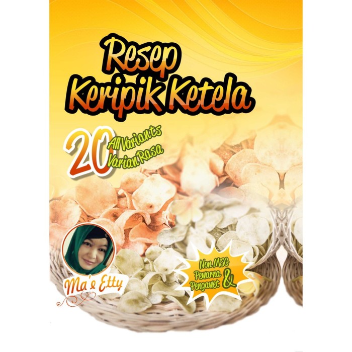 Buku Resep keripik ketela