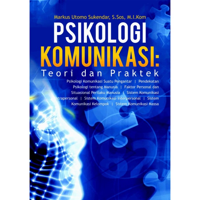 Buku Psikologi Komunikasi: Teori dan Praktik