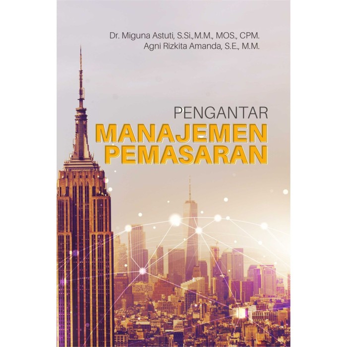 Pengantar Manajemen Pemasaran - Deepublish