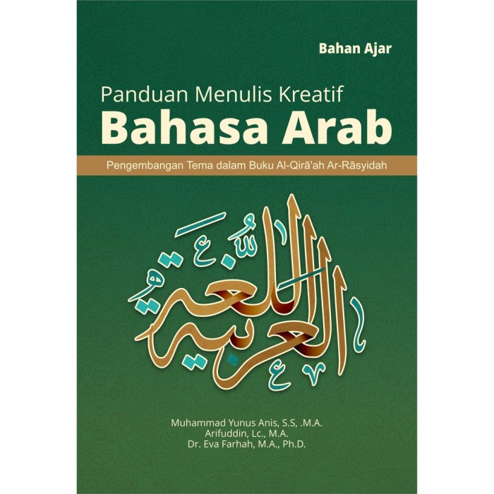 Bahan Ajar Panduan Menulis Kreatif Bahasa Arab