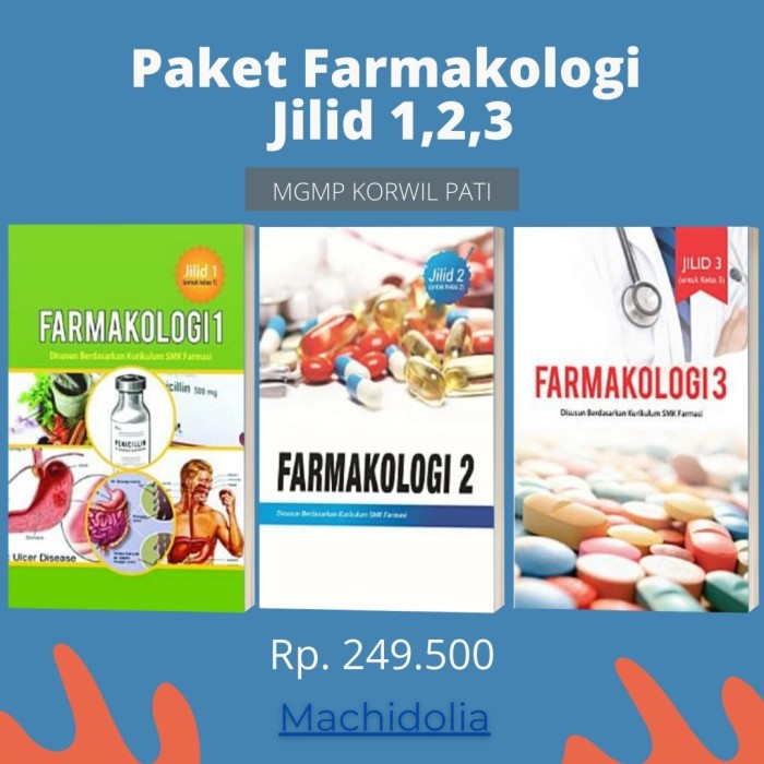 Paket Farmakologi Jilid 1,2 dan 3 - Tim MGMP Pati