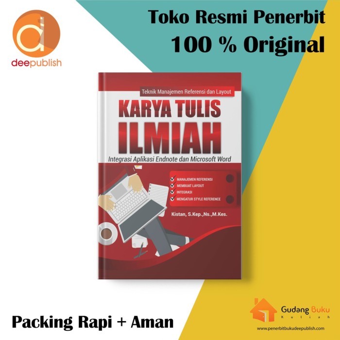 Buku Teknik Manajemen Referensi dan Layout Karya Tulis Ilmiah