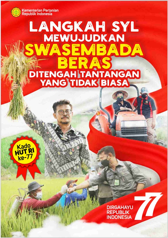 Langkah SYL Mewujudkan Swasembada Beras Ditengah Tantangan yang Tidak Biasa