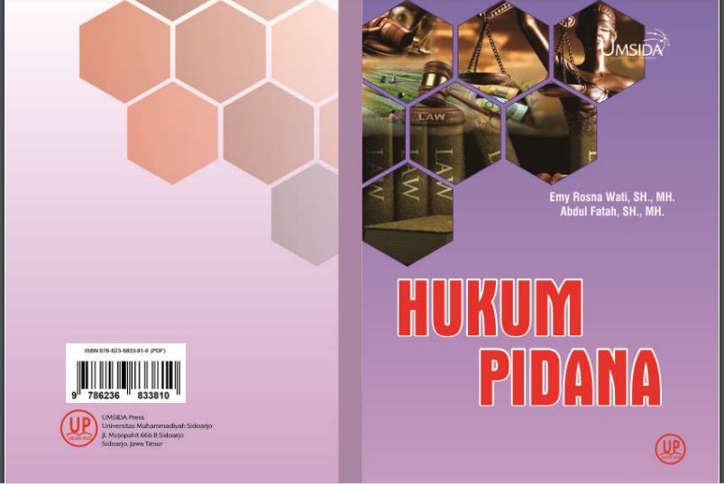 Buku Ajar Hukum Pidana