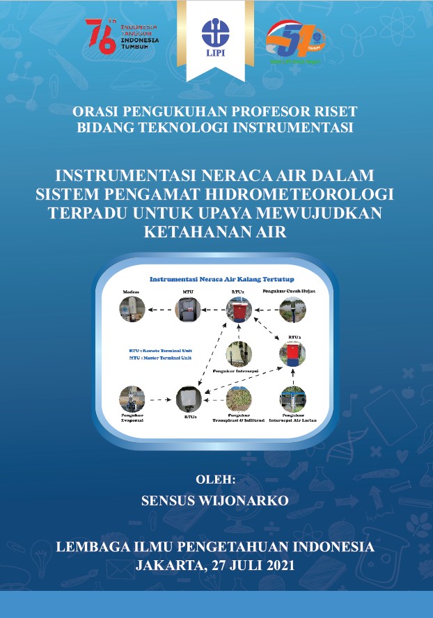 Instrumentasi Neraca Air dalam Sistem Pengamat Hidrometeorologi Terpadu untuk Upaya Mewujudkan Ketahanan Air